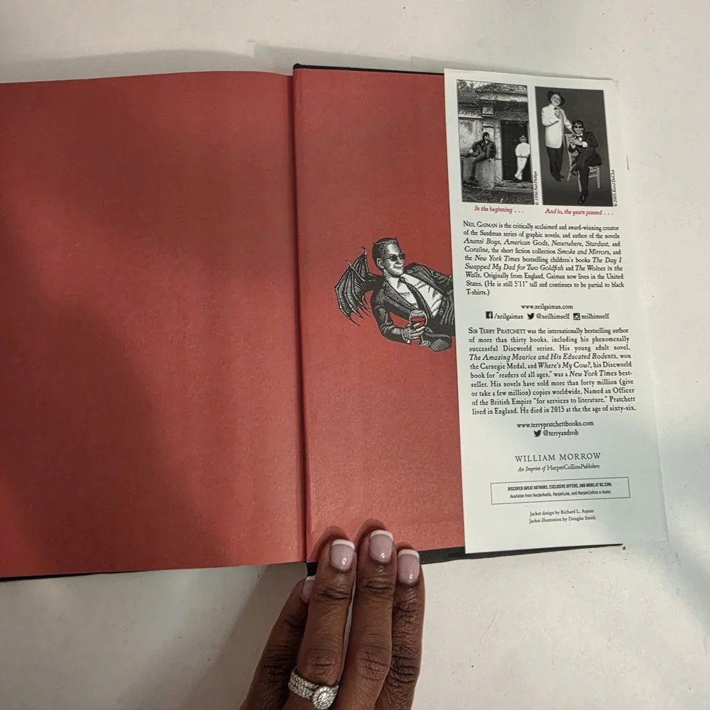 Good Omens: Nice and Accurate Prophecies by Gaiman & Pratchett (HC)